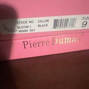 Pierre Dumas Women's Size 9M Black Patent Leather Pumps